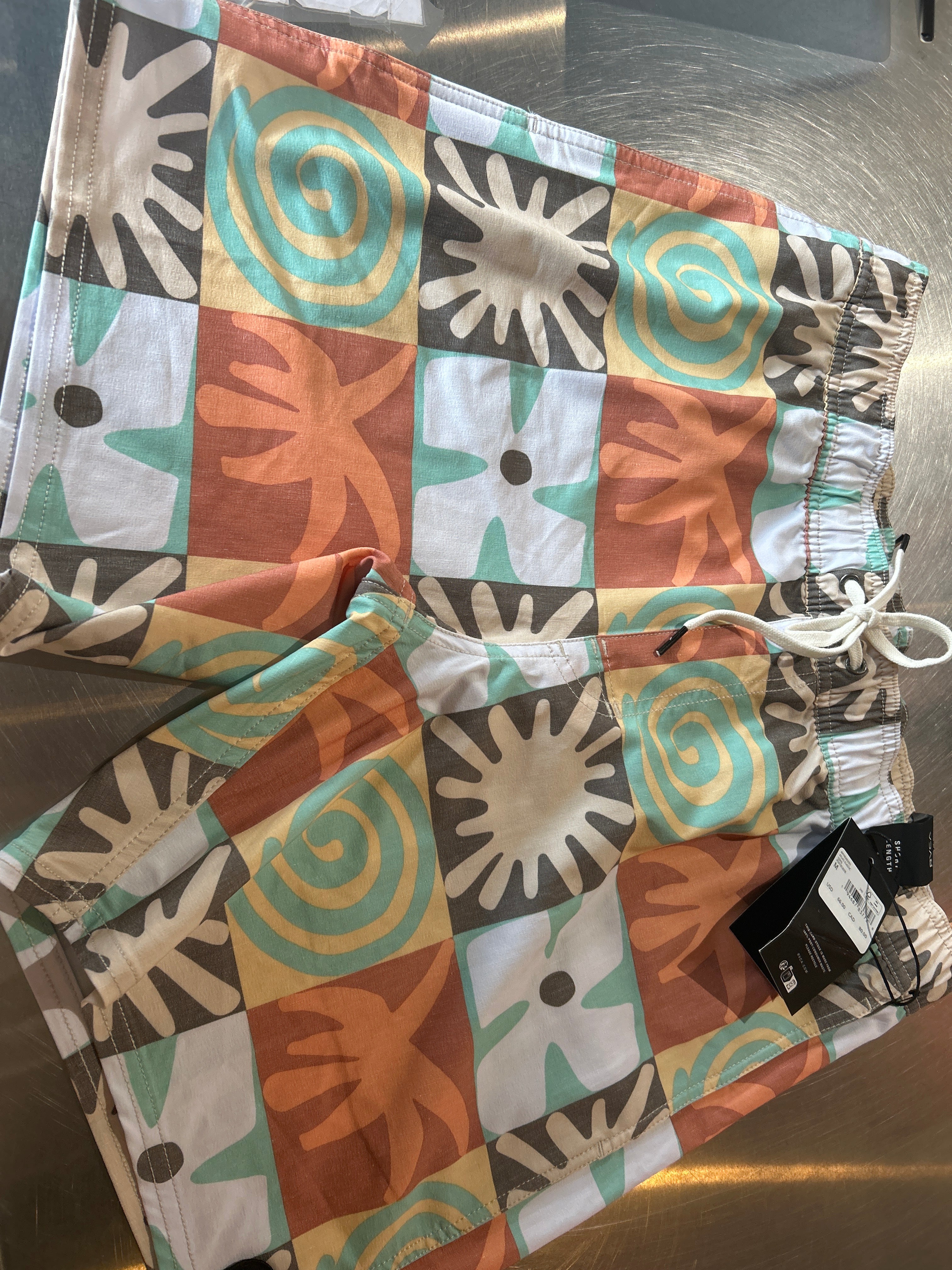 Rvca Shorts Atlas Elastic 17”