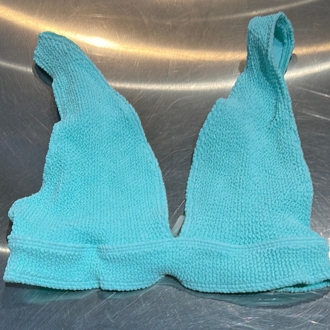 Sorbet Island banded Vneck top