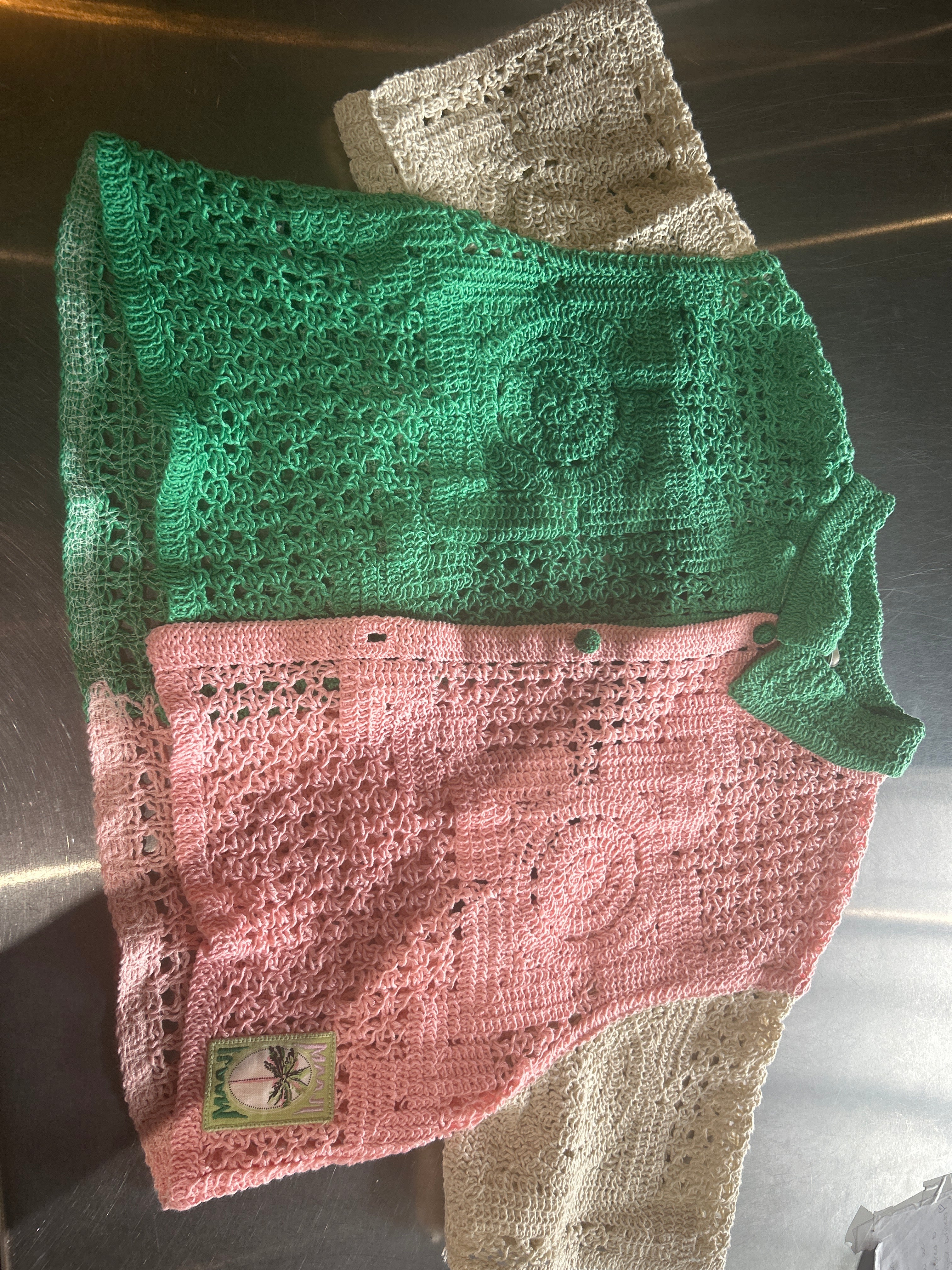 Maaji Crochet Shirt Buttons