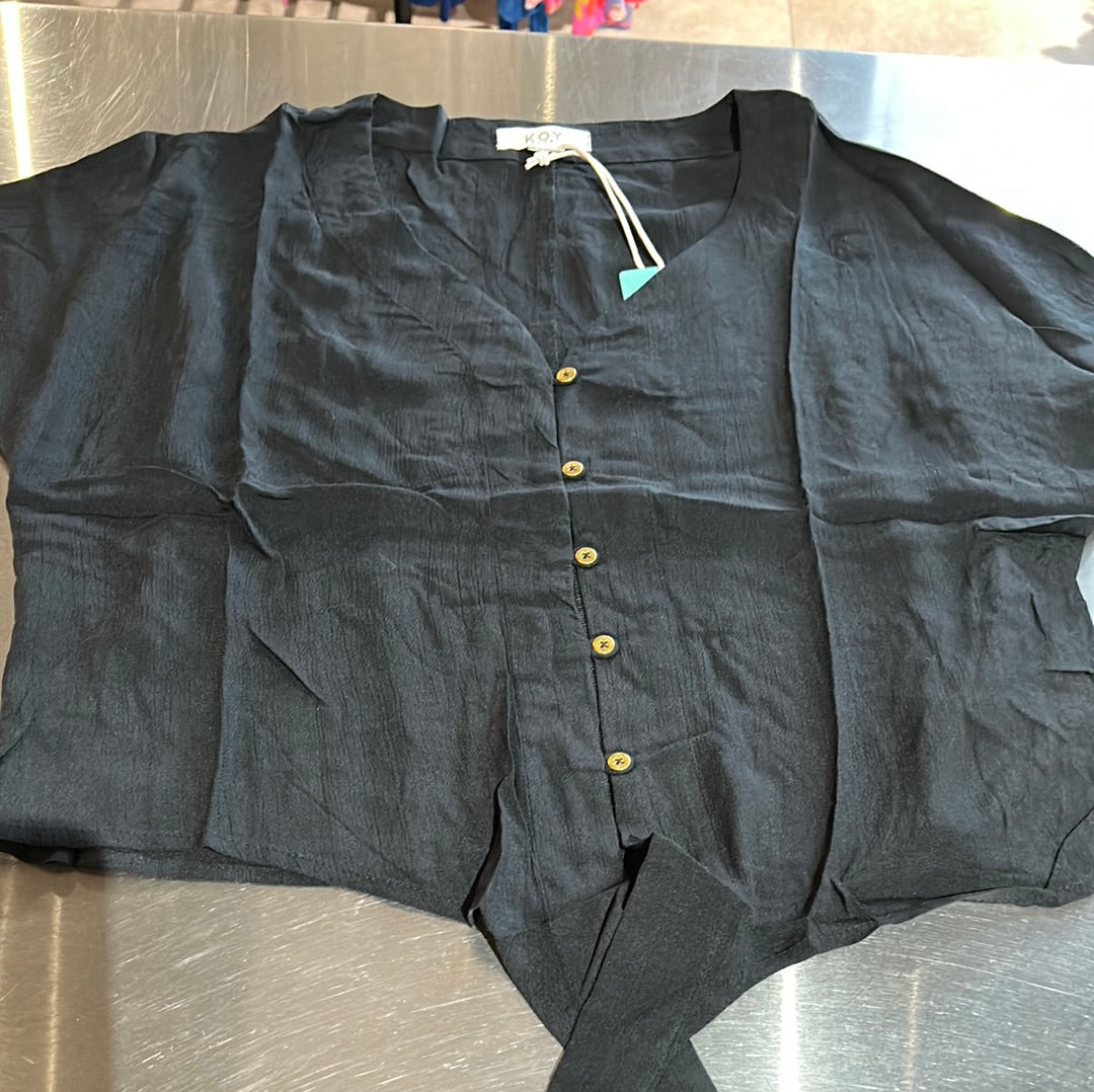 Koy Miami Front tie top