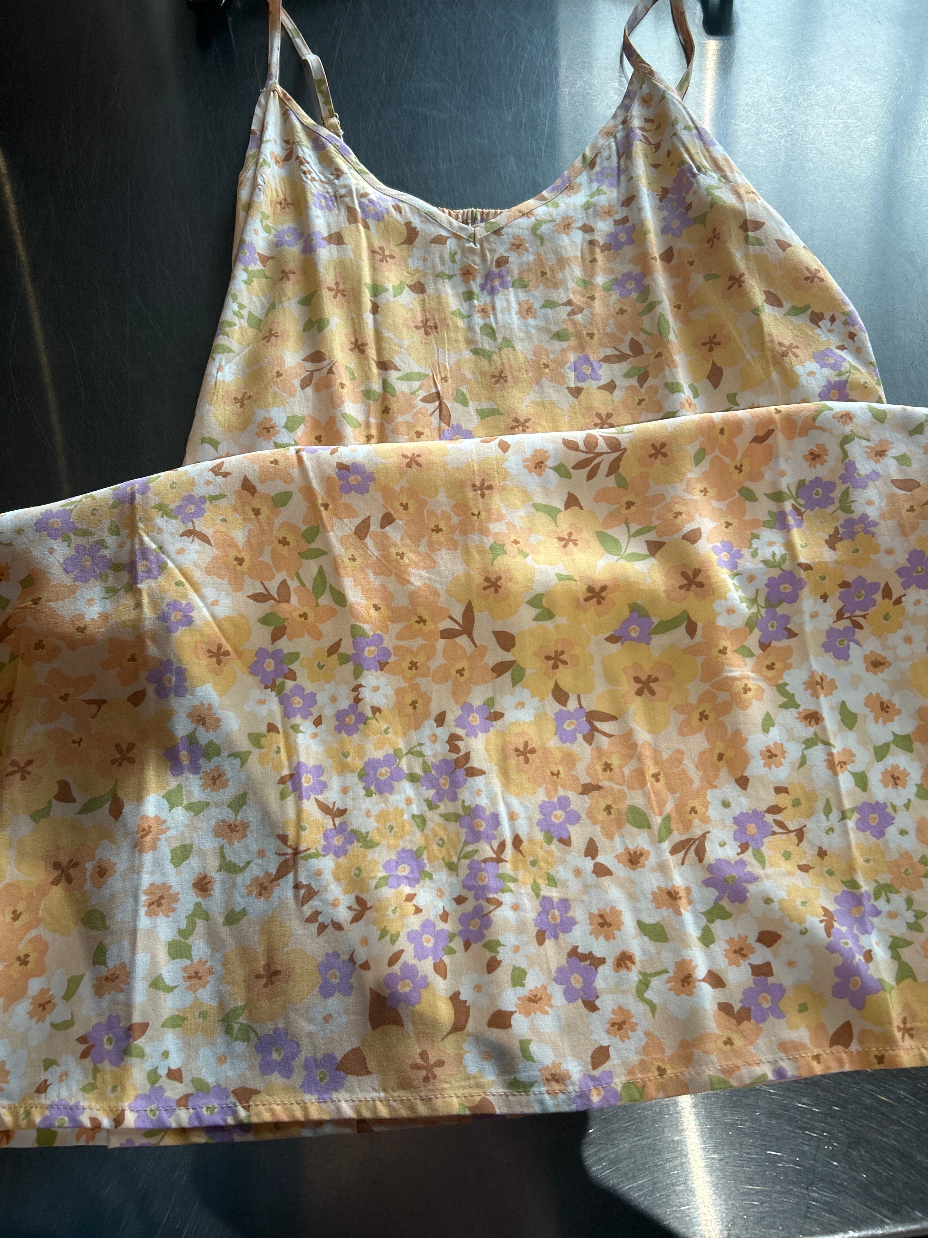 Billabong Orange Dress Spagetti