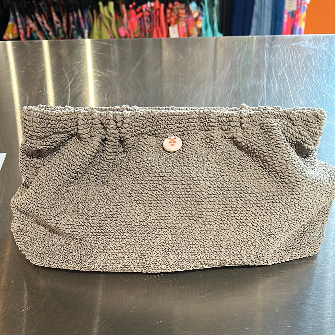 Sorbet Island clutch bag