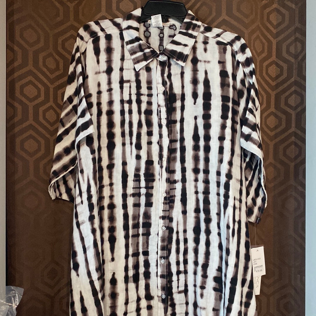 La Blanca coverup shirt