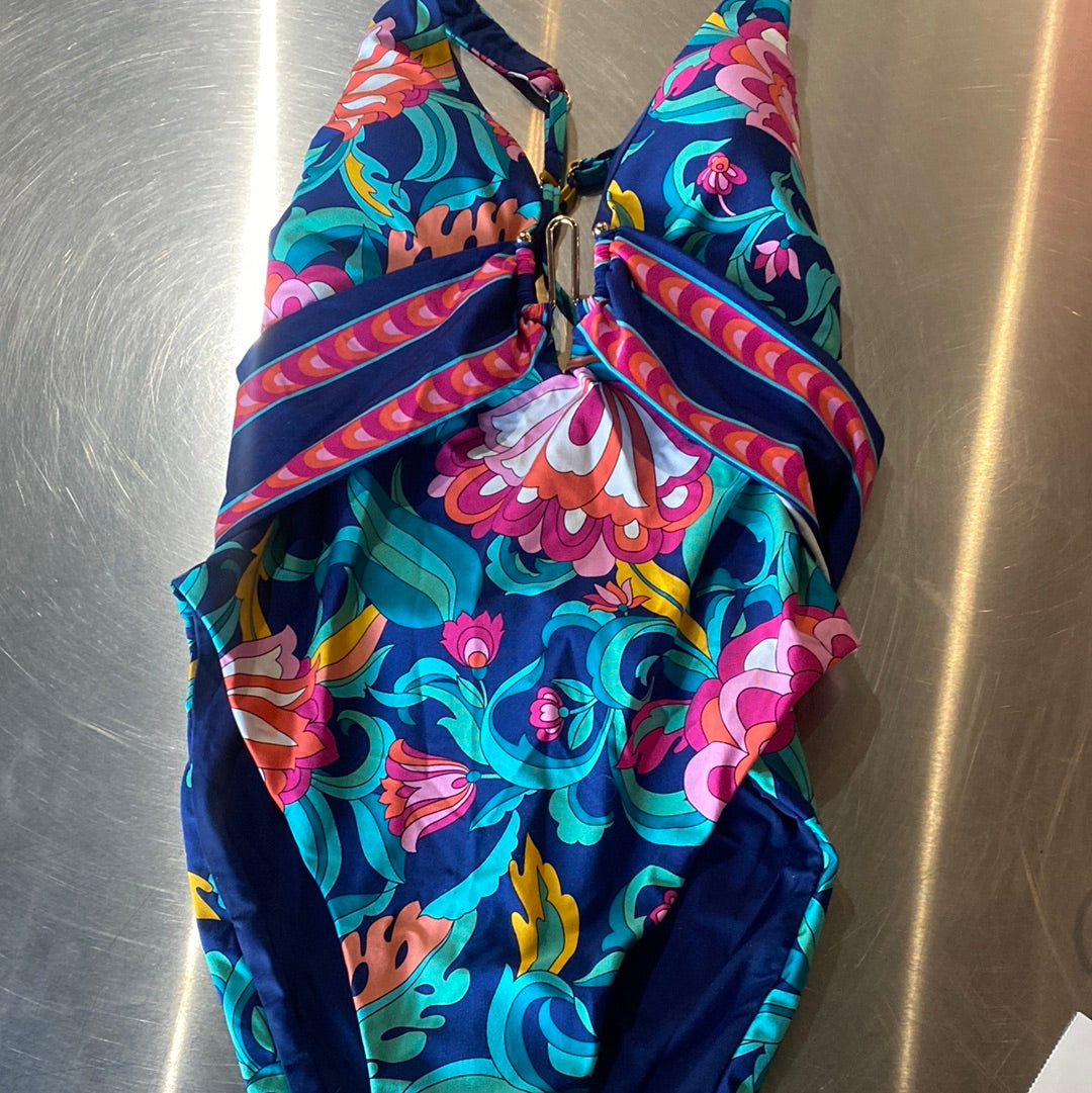 Trina Turk plunge one piece