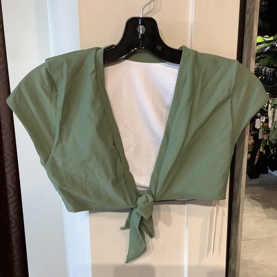 Phax Tie Front Crop Top
