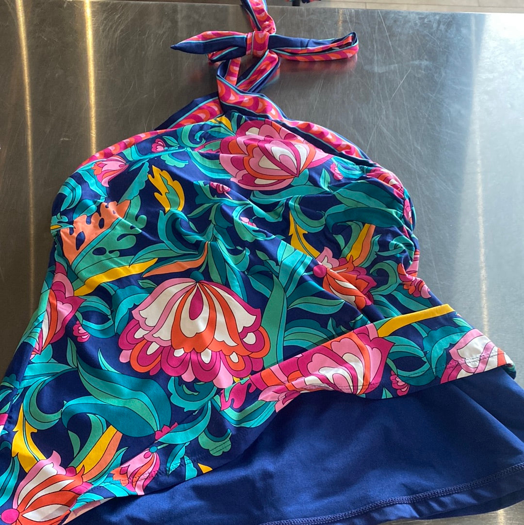 Trina Turk tankini reversible