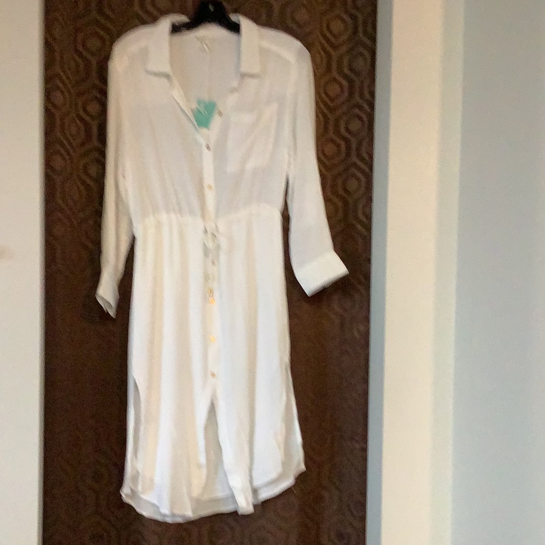 Koy Ladies Miami Shirt  Dress w/ tie