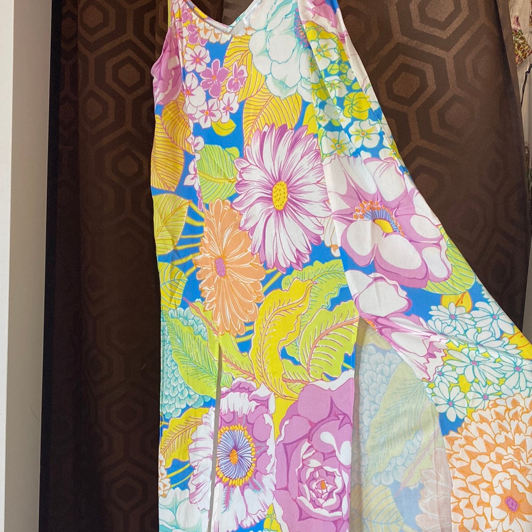 Sunshine 79 maxi double slit dress