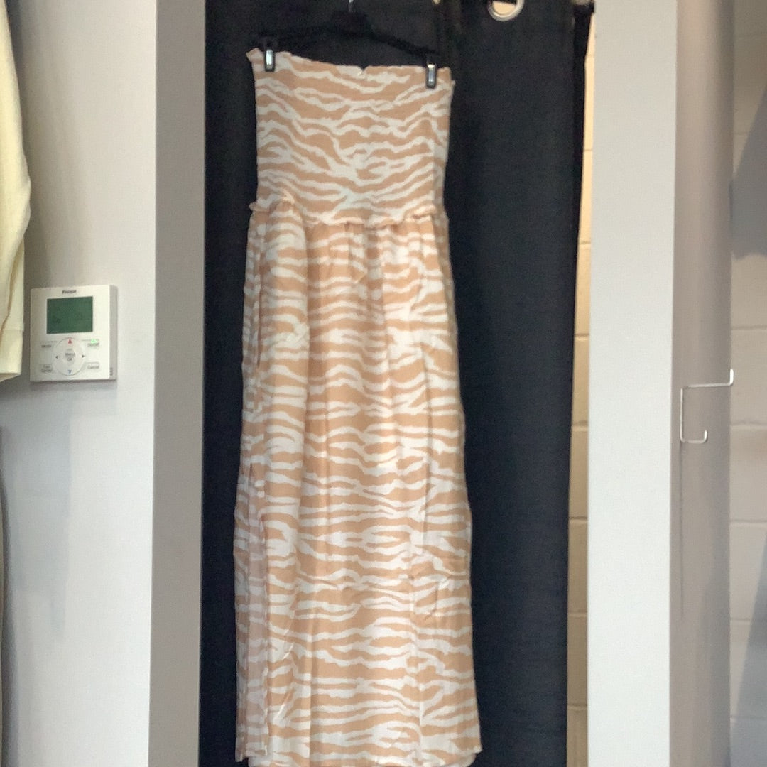 Koy Sumatra Smocked Midi  dress