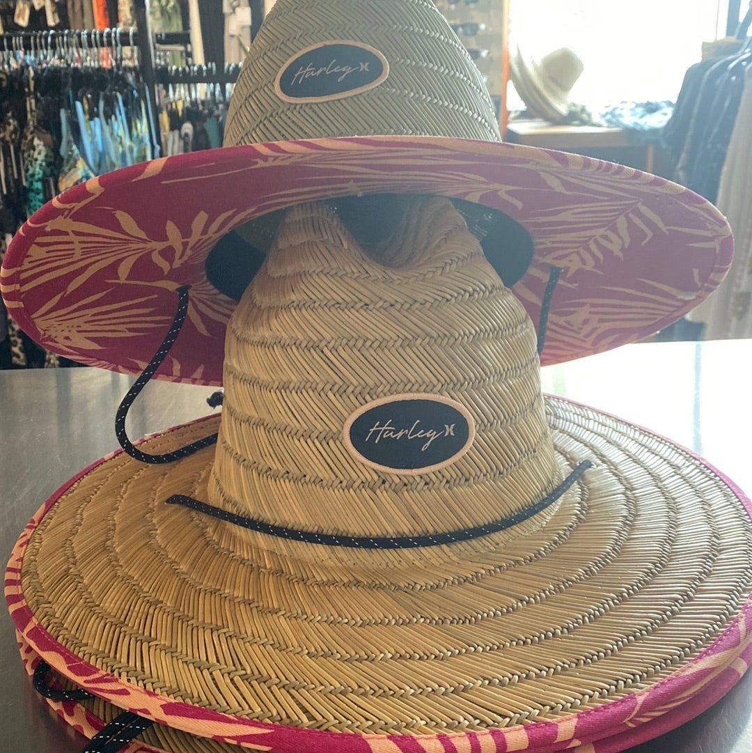 Hurley capri straw lifeguard hat