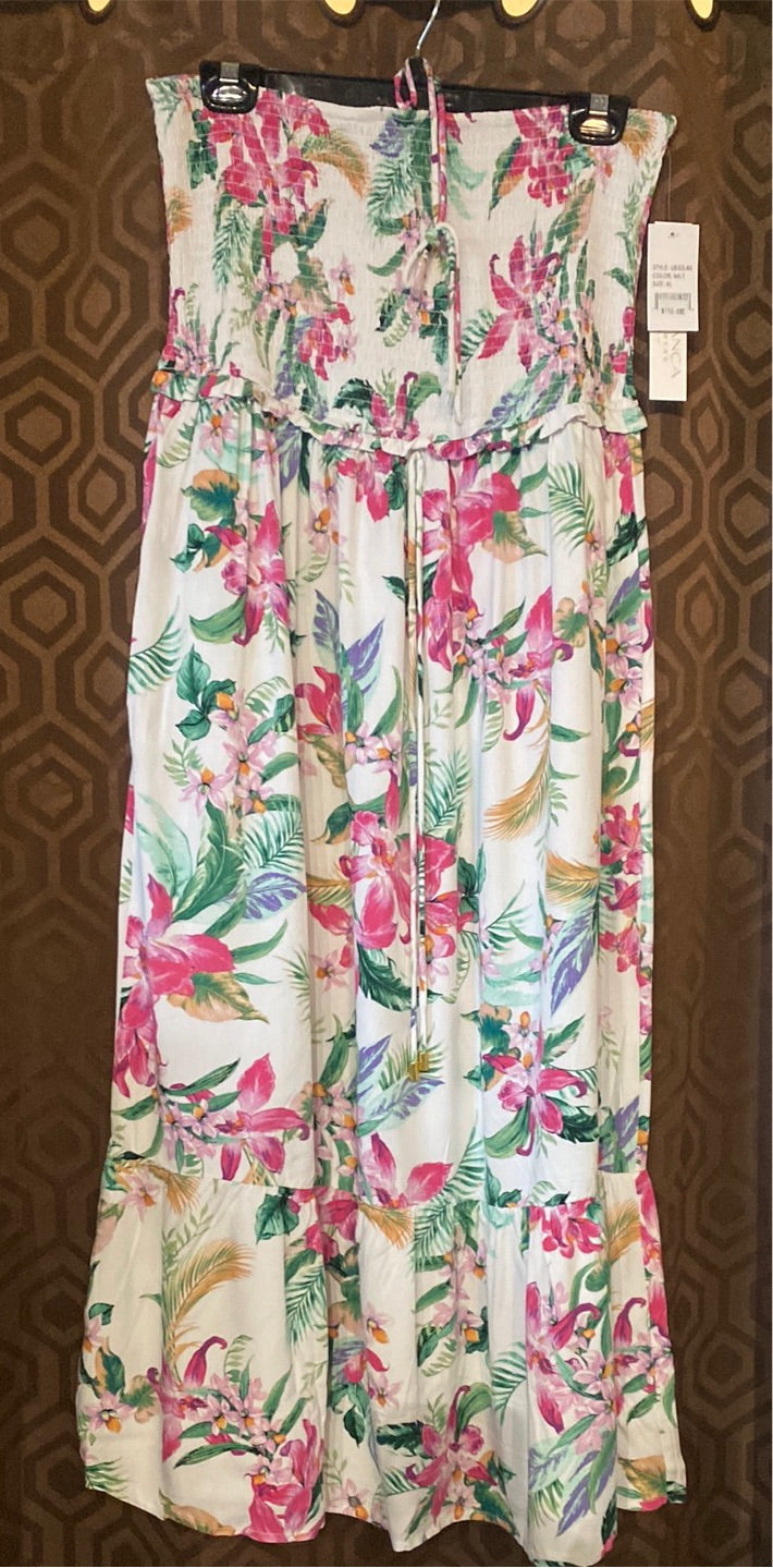 La Blanca bandeau dress