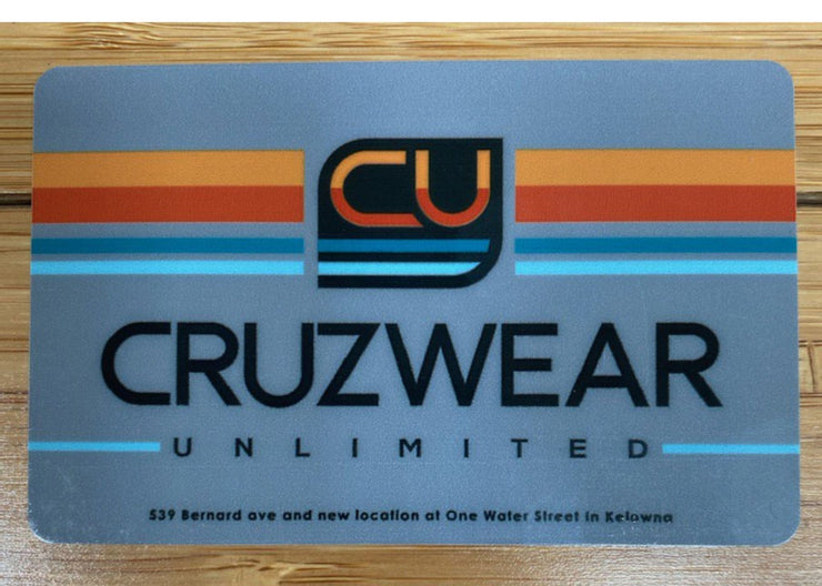 Cruzwear Unlimited Gift Card