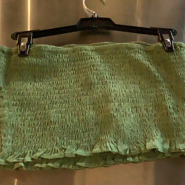 Koy Miami Smocked Bandeau Top