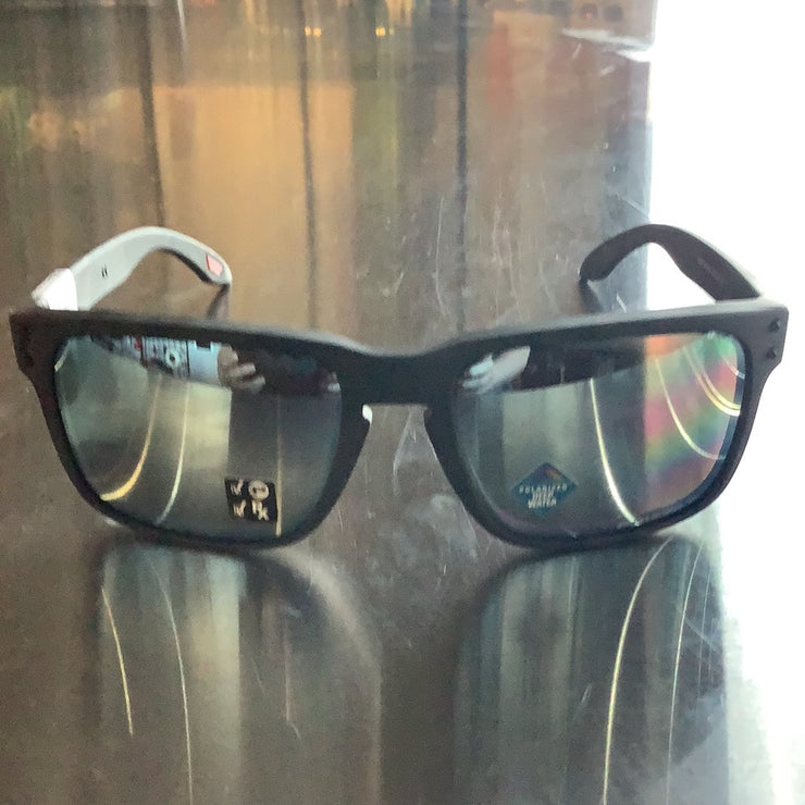 Oakley sunglasses Holbrook matte black camp prizm deep water polarized
