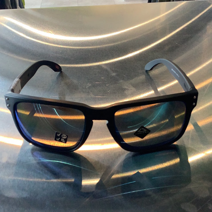 Oakley sunglasses holbrook matte black prizm shapphr iridium polarized